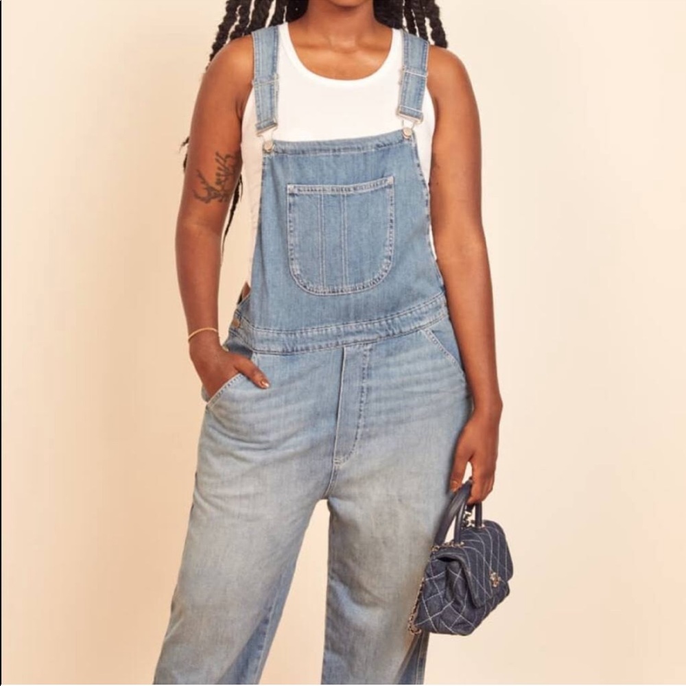 Reformation Smith Overalls, size 10